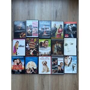 DVD Movie Lot 15 Films Chicago Moulin Rouge Marley & Me Romance Drama Bundle